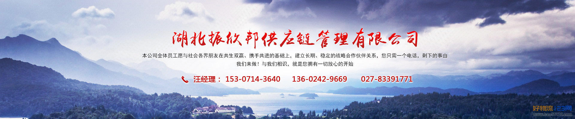 振欣邦供应链主营武汉到肇庆物流专线
